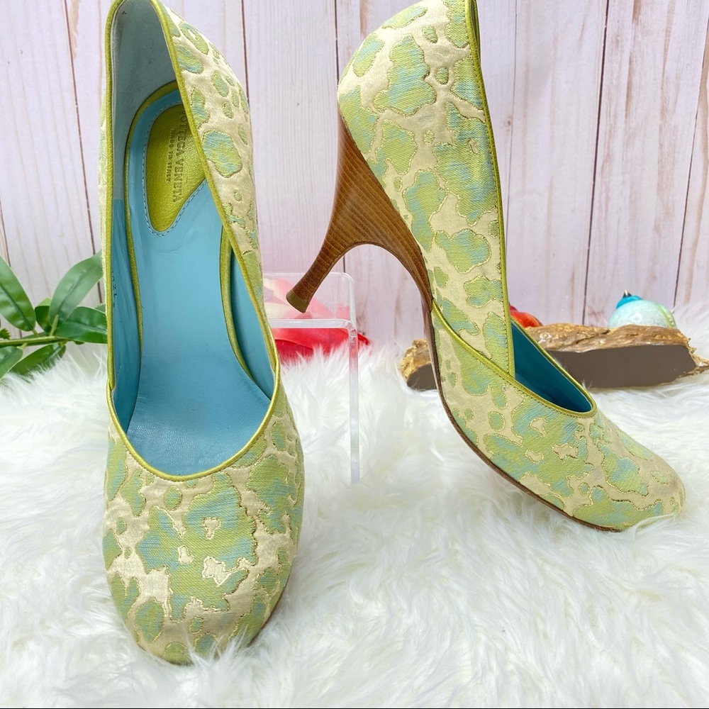 Bottega Veneta Brocade Pumps